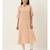 Peach Cotton Flavido Women's Kurta