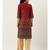 Maroon Viscose Rayon Flavido Women's Kurta