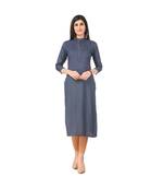 GREY RAYON kurti