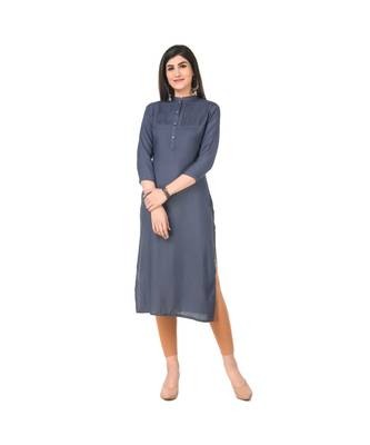GREY RAYON kurti 3