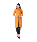 MUSTARD RAYON kurti