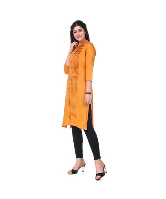 MUSTARD RAYON kurti 3