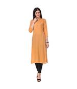 BEIGE RAYON kurti