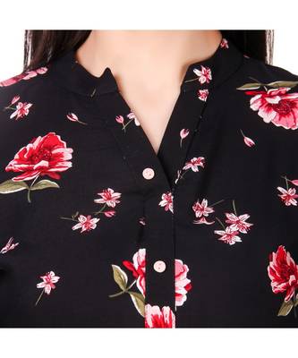 BLACK RAYON kurti 6