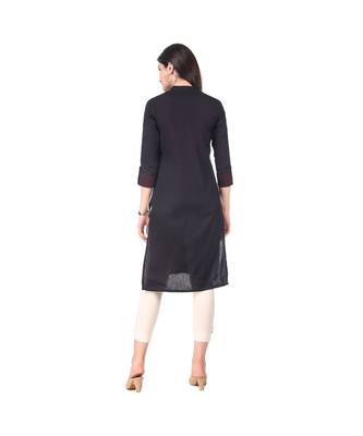 BLACK RAYON kurti 2