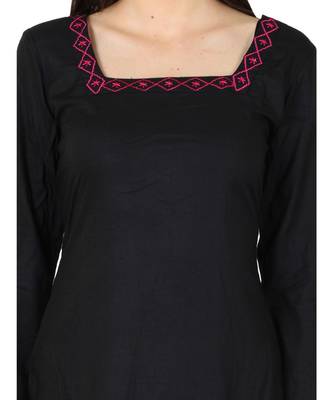 BLACK RAYON kurti 4