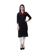 BLACK RAYON kurti