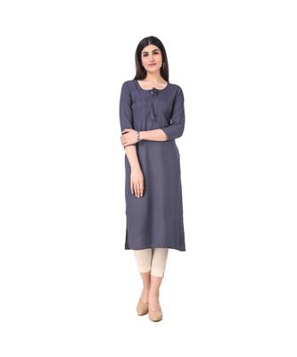 GREY RAYON kurti 3