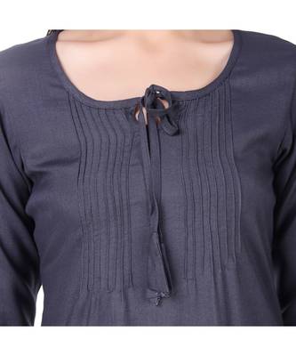 GREY RAYON kurti 6
