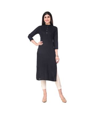 BLACK RAYON kurti 1