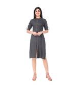 GREY RAYON kurti