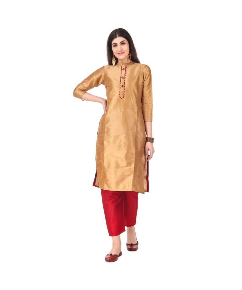MUSTARD RAYON kurti