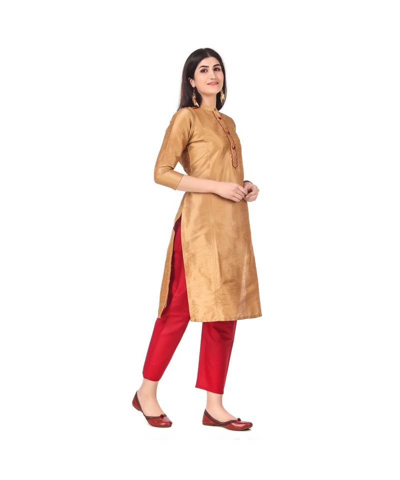 MUSTARD RAYON kurti