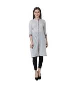 WHITE RAYON kurti