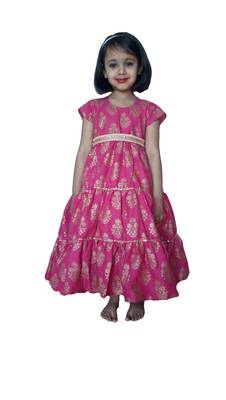 Purple 100%, pure cotton Maxi,Dress Gown by Anitabalia_label.Purse free 1