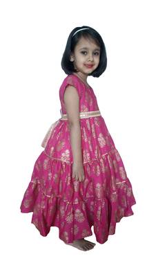 Purple 100%, pure cotton Maxi,Dress Gown by Anitabalia_label.Purse free 3