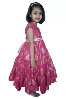 Purple 100%, pure cotton Maxi,Dress Gown by Anitabalia_label.Purse free