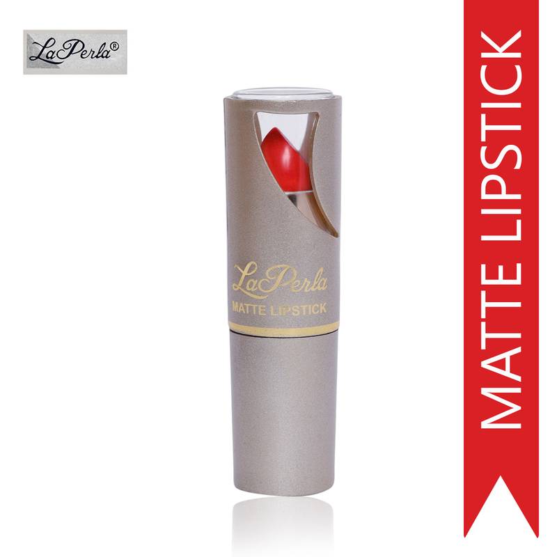 La Perla Creamy Matte Tangy Orange Lipstick-4.5 gm