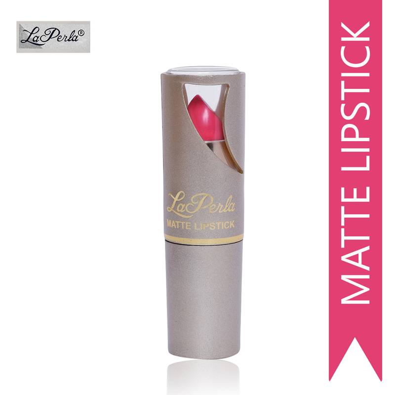 La Perla Creamy Matte Baby Pink Lipstick-4.5 gm