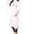 Women's White Rayon kurti