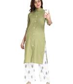 Women's Pista Rayon kurti