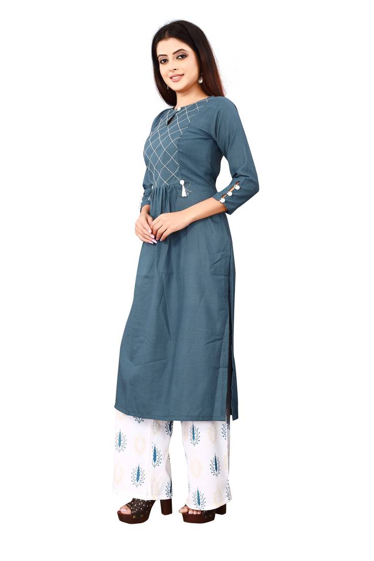 Women's Rama Rayon kurti