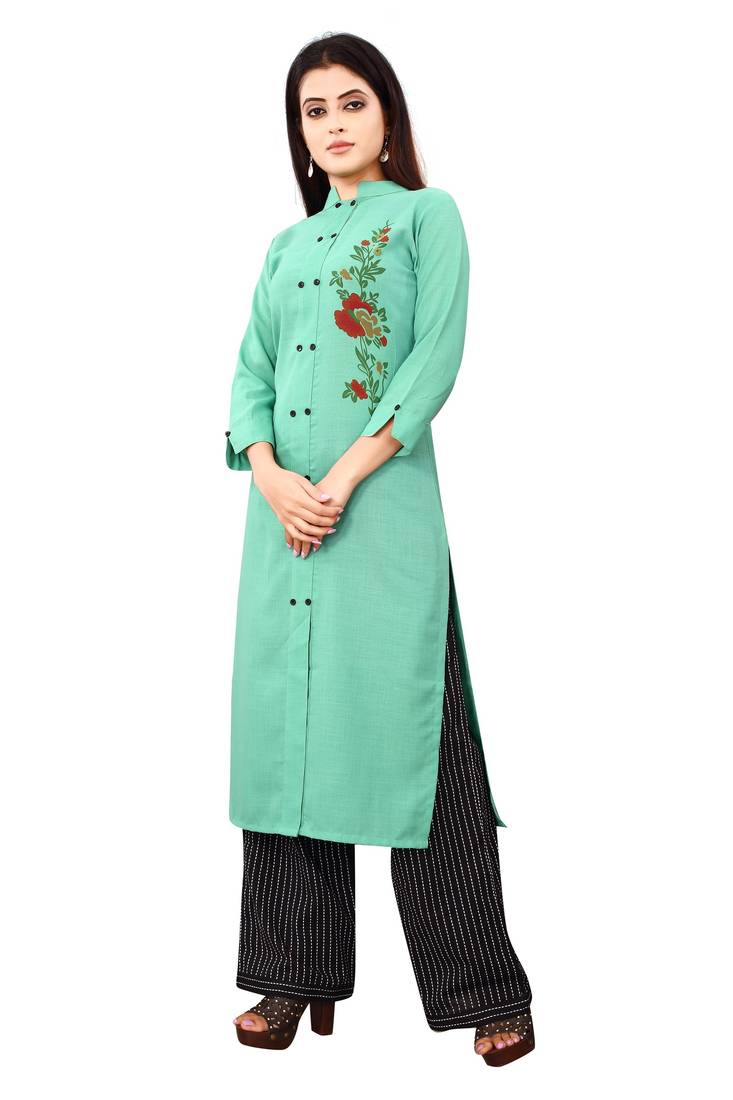 Women's Rama Rayon kurti