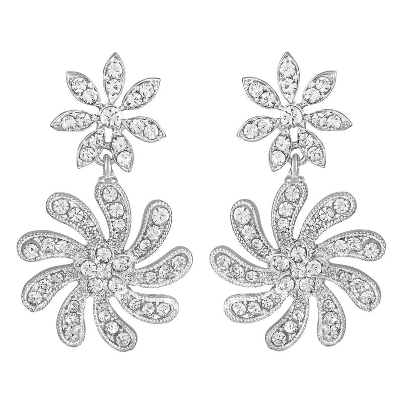 Stylish Silver toned Necklace Set For Women