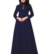Women's Blue Rayon kurti