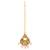 Kundan Pearl Studded Gold toned Necklace Set For Women