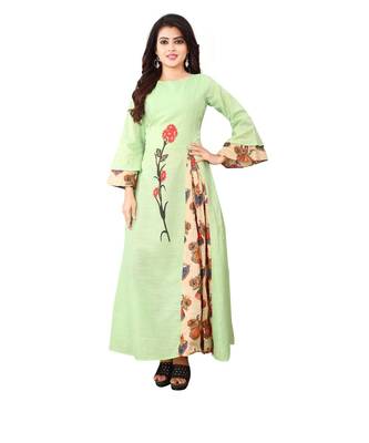 Women's Pista Rayon kurti 1