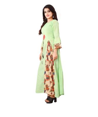 Women's Pista Rayon kurti 3