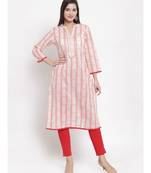 CORAL Cotton kurtis
