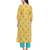YELLOW Cotton kurtis