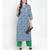 Blue Cotton kurtis