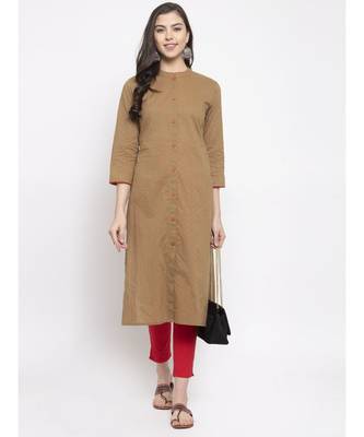 GREEN Cotton kurtis 4