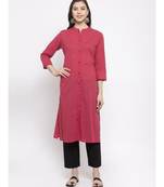 WINE Cotton kurtis