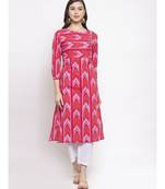 PINK Cotton kurtis