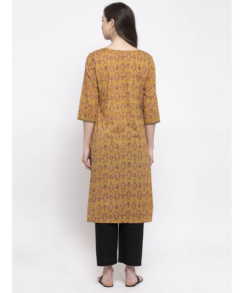 MUSTARD Cotton kurtis
