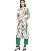 GREEN Cotton kurtis
