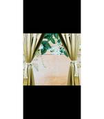 Macrame curtain tieback