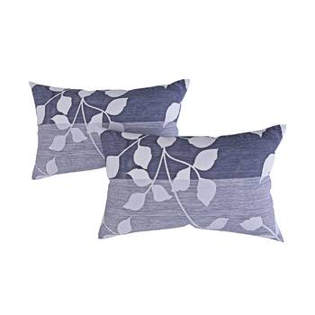 Swayam 144 TC Pure Cotton Black and Grey Floral Printed Double Bed Sheet With 2 Matching Pillow Covers 4
