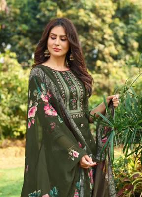 Mehendi embroidered cotton salwar 2
