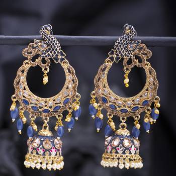 Multicolor pearl earrings 1