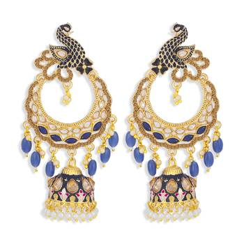 Multicolor pearl earrings 2