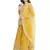 Yellow embroidered net salwar