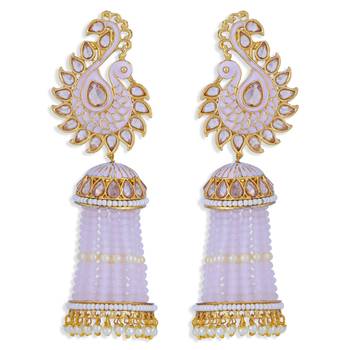 White pearl earrings 2