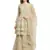 Beige embroidered net salwar