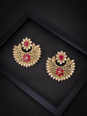 Pink earrings 1