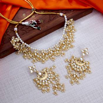 White pearl necklace sets 1
